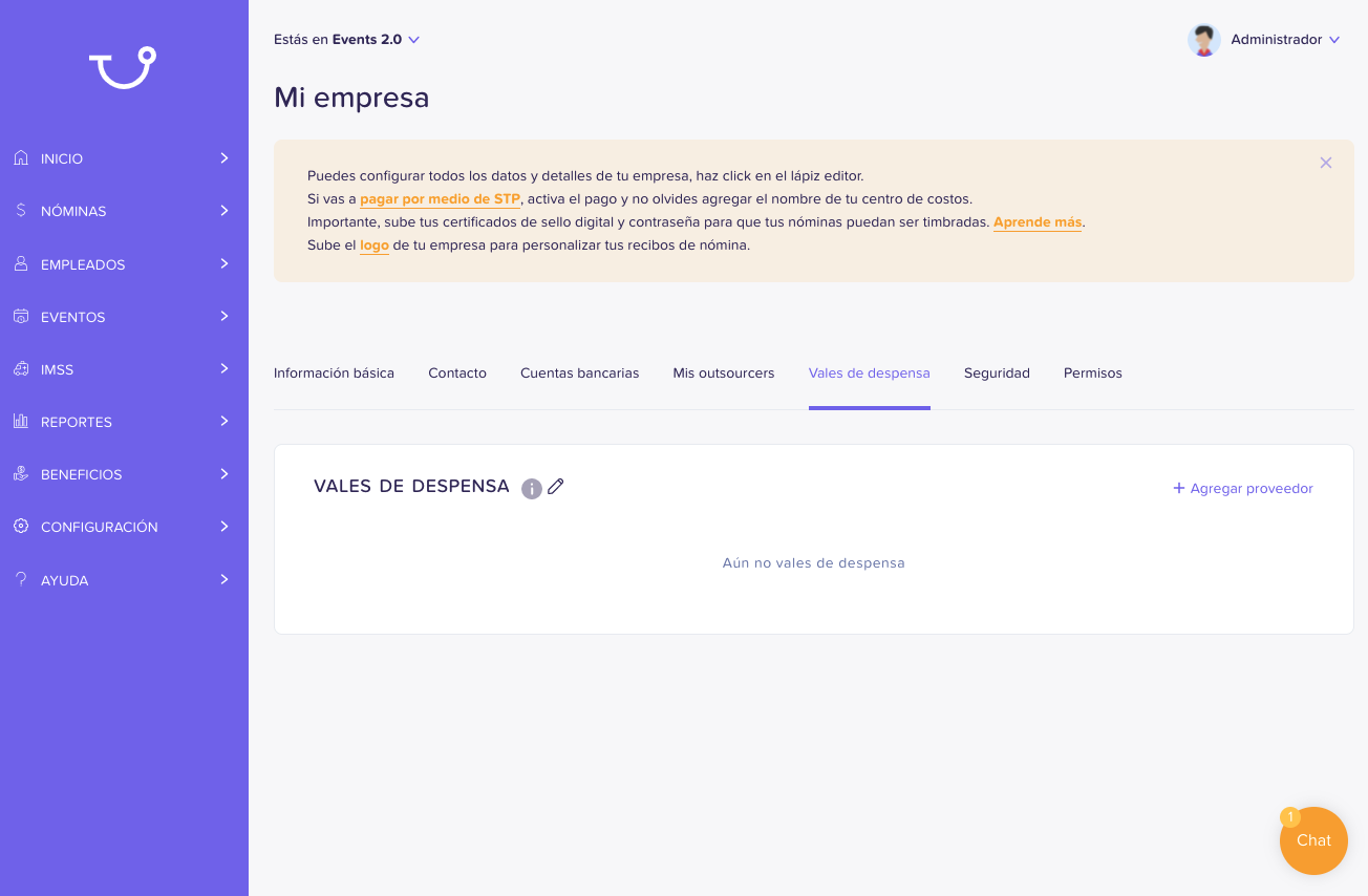 ¿Cómo Configurar Y Descargar El Layout De Vales De Despensas? – Runa